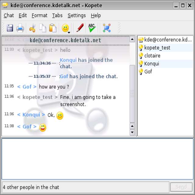 Kopete 0 11 how to send webcam