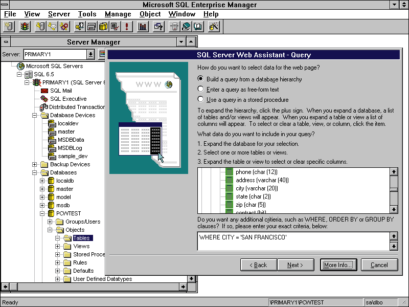 Microsoft sql server enterprise