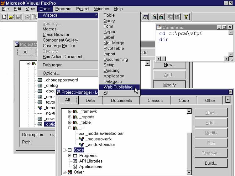 Visual fox. Система управления базами данных Fox Pro. Microsoft Visual FOXPRO 6.0. Интерфейс Visual FOXPRO. СУБД Visual FOXPRO архитектура..