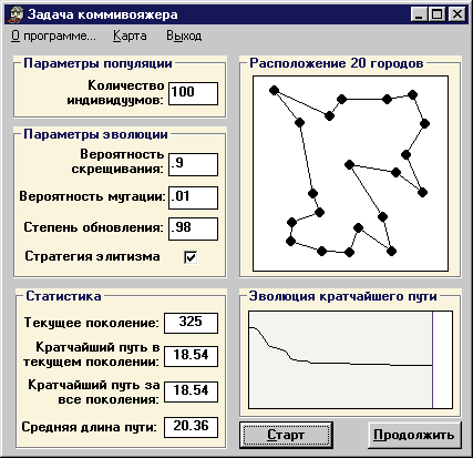 Задача коммивояжера блок схема