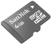 SanDisk 4  microSD