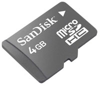 SanDisk 4 Гб microSD