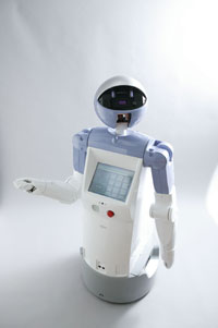Новый робот-слуга компании Fujitsu 