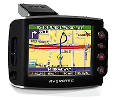 Портативный GPS-навигатор Averatec Voya 320