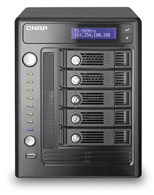 Устройство TS-509 Turbo Pro NAS Устройство TS-509 Turbo Pro NAS