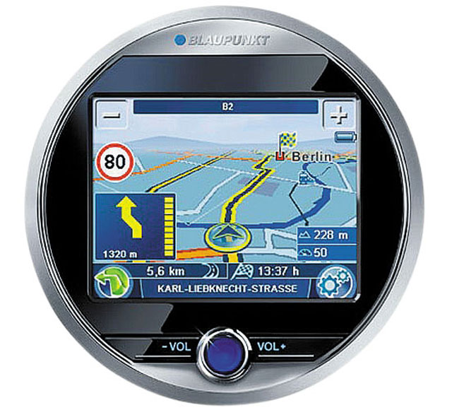 Круглый навигатор TravelPilot Lucca 3.5 Edition Круглый навигатор TravelPilot Lucca 3.5 Edition