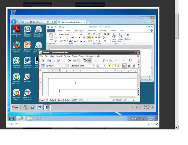 Виртуальный десктоп Ulteo Open Virtual Desktop Виртуальный десктоп Ulteo Open Virtual Desktop