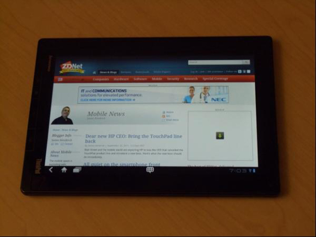 Lenovo ThinkPad Tablet Lenovo ThinkPad Tablet