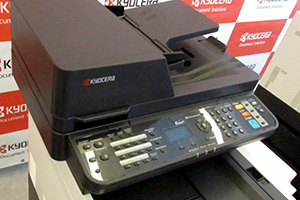 У новых 30-страничных МФУ Kyocera панели управления оснащаются 5-строчными ЖК-экранами