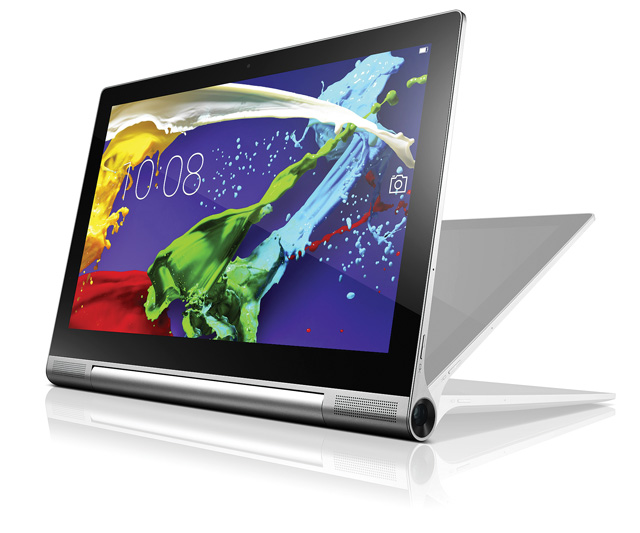 В торец YOGA Tablet 2 Pro встроен проектор В торец YOGA Tablet 2 Pro встроен проектор