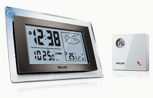Часы-будильник, радио и погодная станция Philips AJ260 Часы-будильник, радио и погодная станция Philips AJ260
