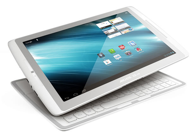 Archos 101 XS, цена которого составляет 299,99 ф. ст. (с НДС) состоит из планшета под управлением Android с 10,1-дюймовым экраном и клавиатуры Archos 101 XS, цена которого составляет 299,99 ф. ст. (с НДС) состоит из планшета под управлением Android с 10,1-дюймовым экраном и клавиатуры