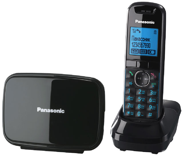 Тонкий DECT-телефон Panasonic KX-TG5581RU Тонкий DECT-телефон Panasonic KX-TG5581RU