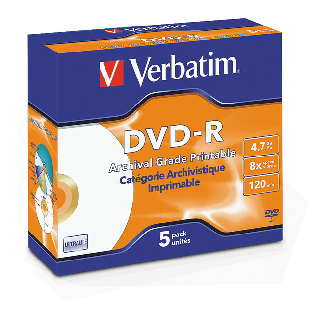 Verbatim Archival Grade Verbatim Archival Grade