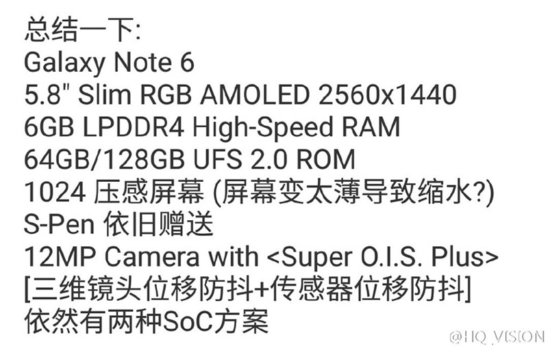 Note 6 получит улучшенную систему стабилизации изображения Super OIS Plus Note 6 получит улучшенную систему стабилизации изображения Super OIS Plus