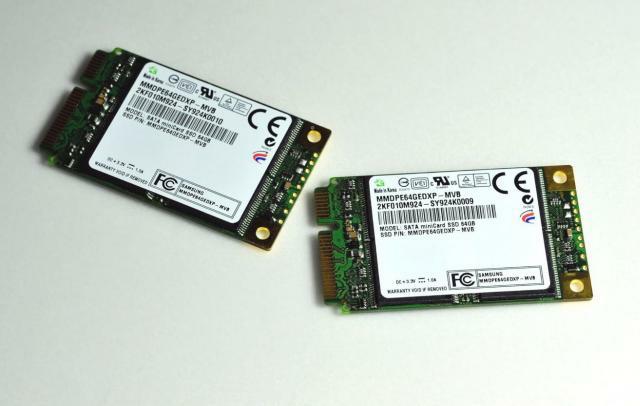 Samsung SATA miniCard SSD Samsung SATA miniCard SSD