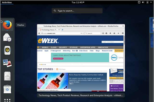 Браузером по умолчанию остается Firefox. Как и в Fedora 21 стандартным браузером в новой версии дистрибутива является Mozilla Firefox.