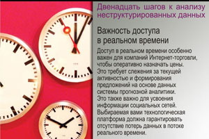 Важность доступа в реальном времени. Доступ в реальном времени особенно важен для компаний Интернет-торговли, чтобы оперативно назначать цены.