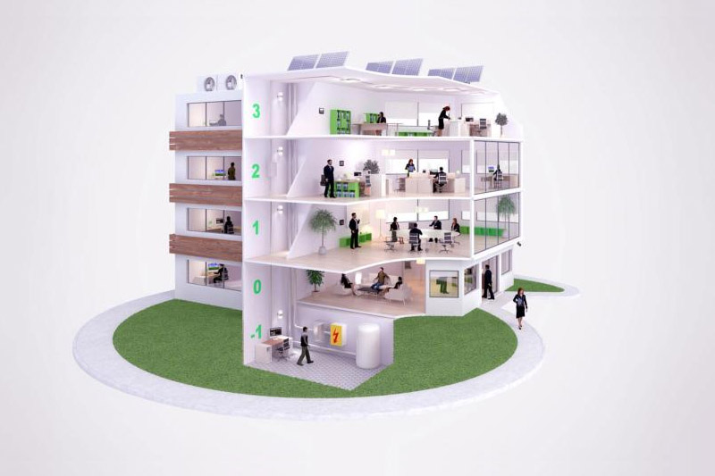 Schneider Electric о концепции “здания будущего”