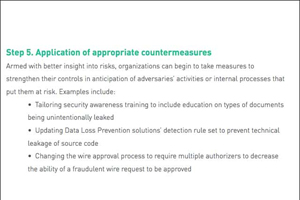 Принятие соответствующих контрмер. Оценив все риски, предприятия далее должны задействовать правильные технологии, людские ресурсы и процессы для обеспечения операционной безопасности, чтобы смягчить потенциальные угрозы и уязвимости и защитить критически важную информацию.