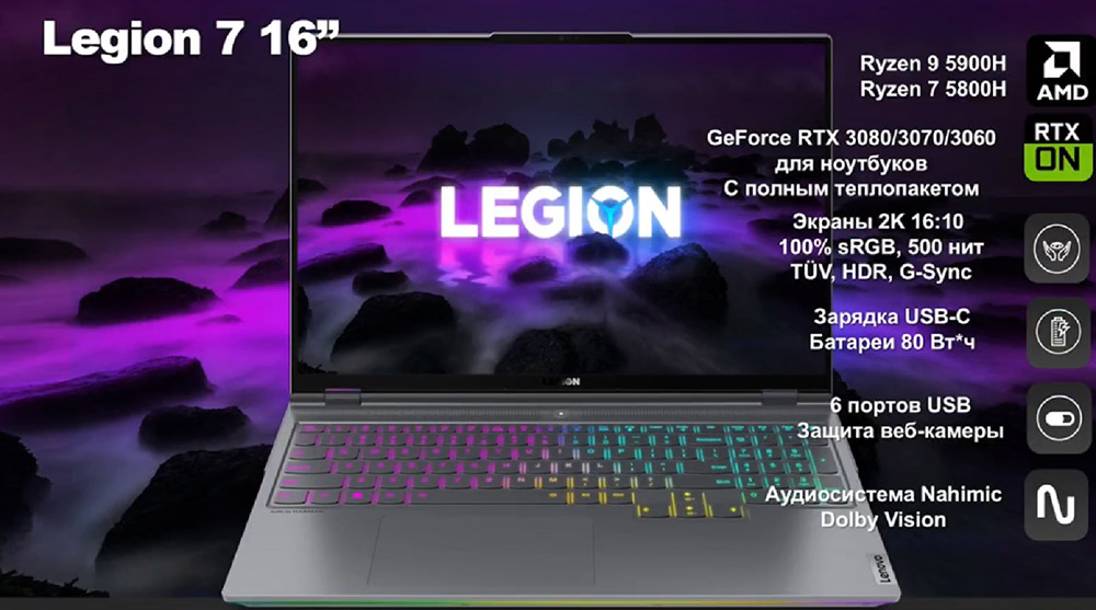 Купить Игровой Ноутбук Lenovo Legion