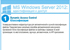 MS Windows Server 2012:   