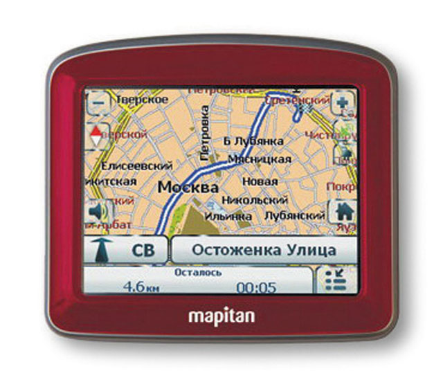 Навигатор Mapitan RoadVector Cherry Навигатор Mapitan RoadVector Cherry