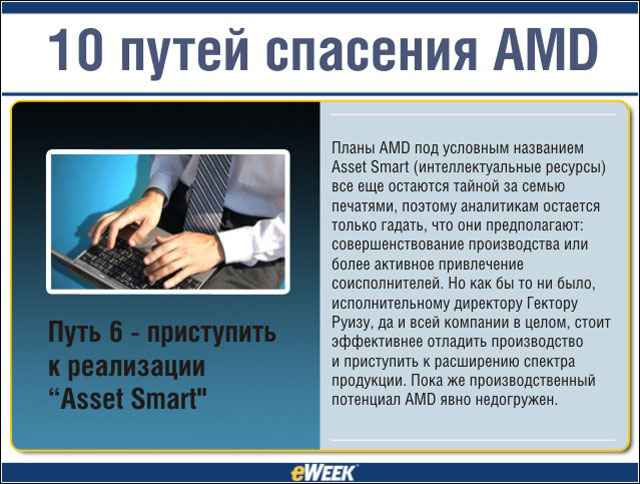 Путь 6 — приступить к реализации “Asset Smart” Путь 6 — приступить к реализации “Asset Smart”