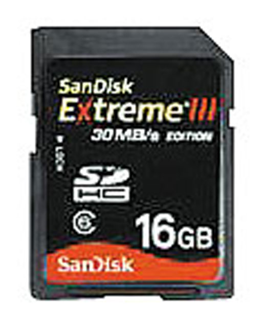 Sandisk Extreme III 30MB/s Edition Sandisk Extreme III 30MB/s Edition