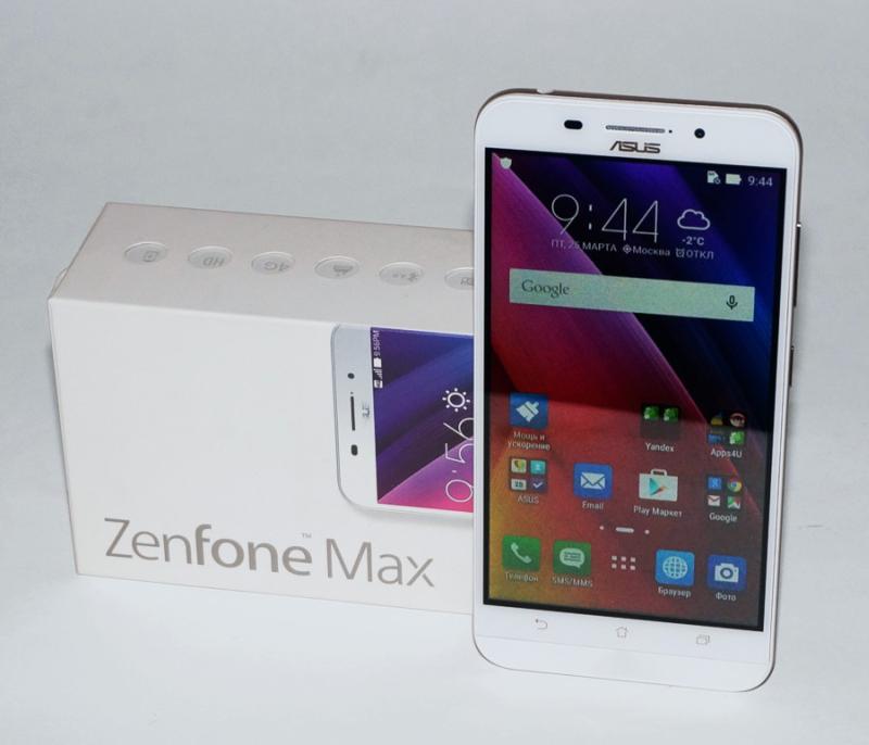 Смартфон ASUS Zenfone MAX с упаковкой Смартфон ASUS Zenfone MAX с упаковкой