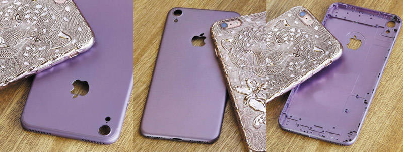 Корпус iPhone 7 на фото, полученным интернет-ресурсом NoWhereElse, выполнен в фиолетовом цвете Корпус iPhone 7 на фото, полученным интернет-ресурсом NoWhereElse, выполнен в фиолетовом цвете