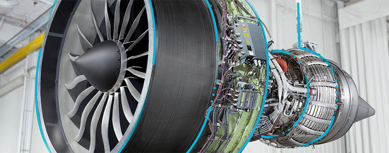 “Умный” двигатель GEAviation (источник: GE.com) “Умный” двигатель GEAviation (источник: GE.com)