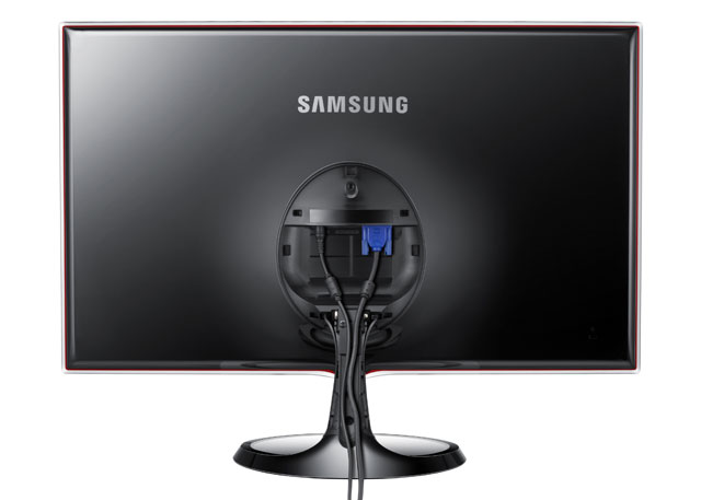 LED-монитор Samsung SA550. Вид сзади без специальной крышки LED-монитор Samsung SA550. Вид сзади без специальной крышки