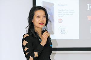 Об истории подсемейства ASUS ZenFone Max рассказала Анжела Сю, региональный директор подразделения System в России, СНГ и Балтии