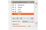 Окно диалога Inkscape Layer