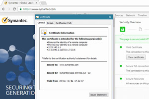 В ходе проведенного Google расследования выяснилось, что у Symantec имеются проблемы не только с выдачей сертификатов, но и с процедурой проверки подлинности доменов